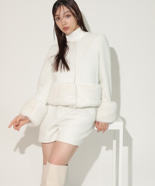 Rirandture（リランドチュール）の「ツィードショートパンツ（その他