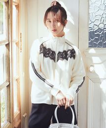 earth music&ecology（アースミュージックアンドエコロジー）の「フロントレーストラックジャケット（ブルゾン・レディース）」
