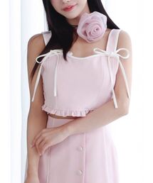 リボンビスチェ(セットアップ可能)