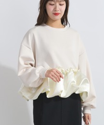 PICCIN | 【WEB限定】裾バルーン切り替えプルオーバー(スウェット)