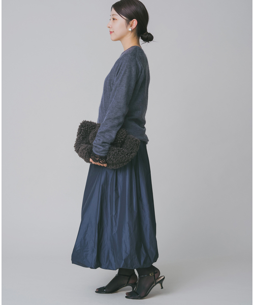 IENA(イエナ)の「《追加2》ペイズリー ストレッチレースプルオーバー(Tシャツ/カットソー・レディース・アイボリー/ブラック・FREE)」の13枚目の写真