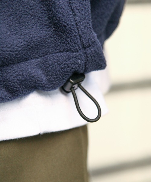 U.S. POLO ASSN.(ユーエスポロアッスン)の「【U.S. POLO ASSN.】 ワンポイント ロゴ刺繍 フリース ハーフジップ アノラック トレーナー(スウェット・メンズ・ボルドー/ベージュ/ネイビー/杢グレー/ブラック・MEDIUM/LARGE/X-LARGE)」の18枚目の写真