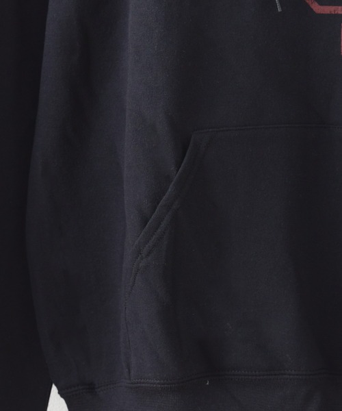 FRUIT OF THE LOOM（フルーツオブザルーム）の「FRUIT OF THE LOOM/フルーツオブザルーム FTL RETRO LOGO HOODIE フーディー スウェット トレーナー 2026年秋冬 秋服（パーカー・メンズ・ネイビー/ブラック/グレー・XL/L/M）」の9枚目の写真