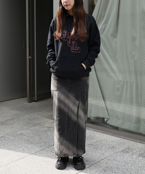 FRUIT OF THE LOOM（フルーツオブザルーム）の「FRUIT OF THE LOOM/フルーツオブザルーム FTL RETRO LOGO HOODIE フーディー スウェット トレーナー 2026年秋冬 秋服（パーカー・メンズ・ネイビー/ブラック/グレー・XL/L/M）」の13枚目の写真