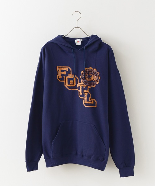 FRUIT OF THE LOOM（フルーツオブザルーム）の「FRUIT OF THE LOOM/フルーツオブザルーム FTL RETRO LOGO HOODIE フーディー スウェット トレーナー 2026年秋冬 秋服（パーカー・メンズ・ネイビー/ブラック/グレー・XL/L/M）」の17枚目の写真