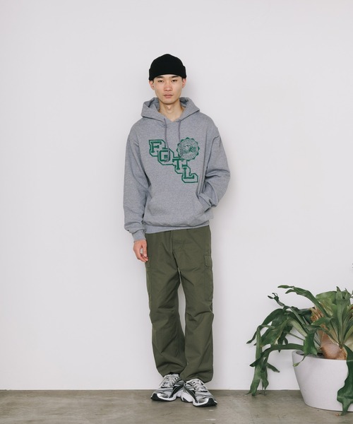 FRUIT OF THE LOOM/フルーツオブザルーム FTL RETRO LOGO HOODIE