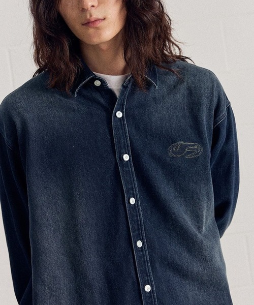 【セール】【UNISEX】Filluminate／ストーンウォッシュドシャツ（シャツ/ブラウス）｜ALAND（エーランド） 7,203円