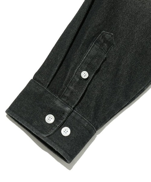 F.ILLUMINATE（フィルミネイト）の「【UNISEX】Filluminate／ストーンウォッシュドシャツ（シャツ/ブラウス・レディース・ブラック/インディゴブルー・MEDIUM/LARGE/SMALL）」の21枚目の写真