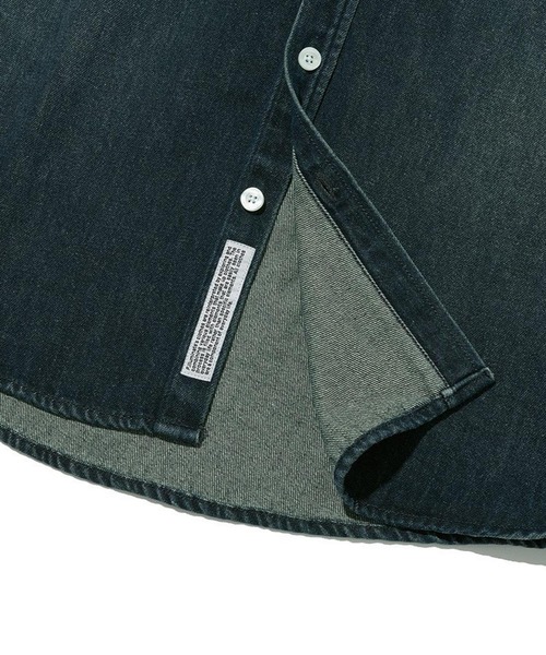 F.ILLUMINATE（フィルミネイト）の「【UNISEX】Filluminate／ストーンウォッシュドシャツ（シャツ/ブラウス・レディース・ブラック/インディゴブルー・MEDIUM/LARGE/SMALL）」の14枚目の写真