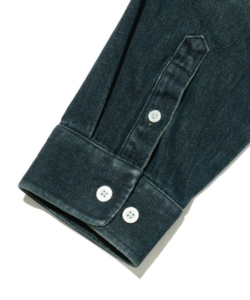 F.ILLUMINATE（フィルミネイト）の「【UNISEX】Filluminate／ストーンウォッシュドシャツ（シャツ/ブラウス・レディース・ブラック/インディゴブルー・MEDIUM/LARGE/SMALL）」の15枚目の写真