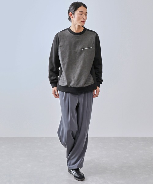 JUNRED（ジュンレッド）の「コンビネーションスウェット（スウェット・メンズ・チャコールグレー/ライトグレー・L/M/S）」の20枚目の写真