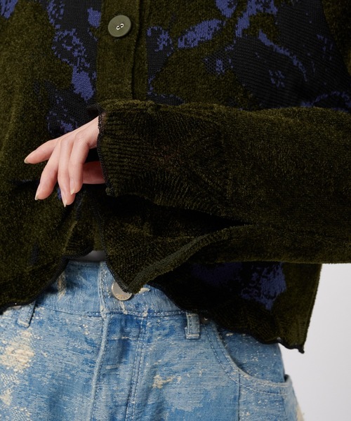 ODAKHA（オダカ）の「【ODAKHA/オダカ】narcissus knit shirt/ニット