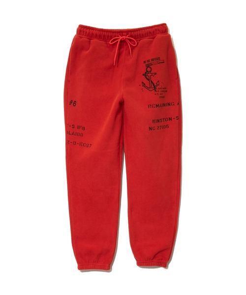 CUBE SUGAR（キューブシュガー）の「CUBE SUGAR/キューブシュガー　フリースジョガーパンツ（その他パンツ・レディース・パープル/ブラック/レッド・FREE）」の3枚目の写真