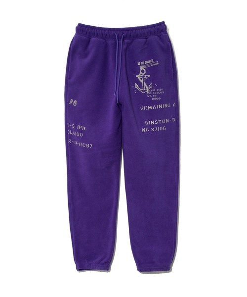 CUBE SUGAR（キューブシュガー）の「CUBE SUGAR/キューブシュガー　フリースジョガーパンツ（その他パンツ・レディース・パープル/ブラック/レッド・FREE）」の9枚目の写真