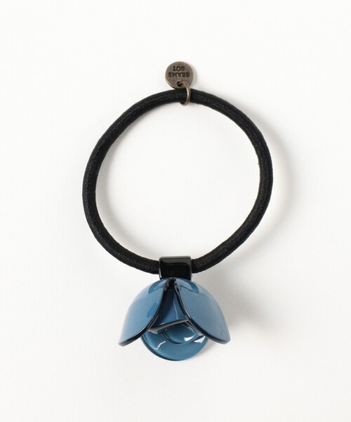 BEAMS BOY（ビームスボーイ）の「ローズ モチーフ ヘアゴム（ヘアゴム・レディース・ブルー/レッド・ONE SIZE）」の3枚目の写真