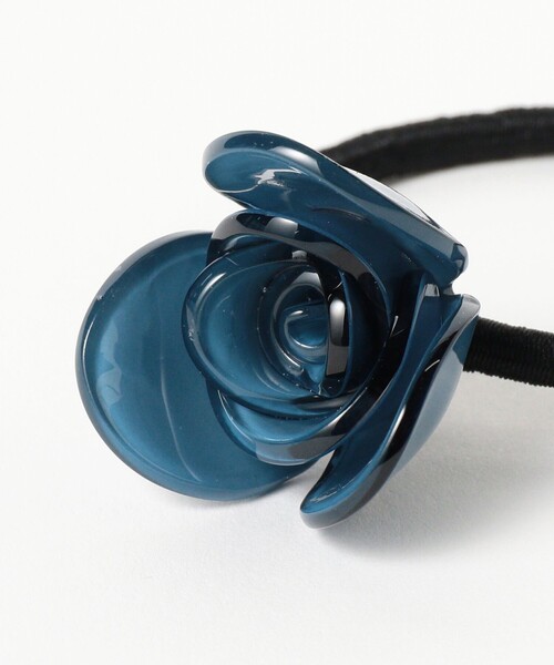 BEAMS BOY（ビームスボーイ）の「ローズ モチーフ ヘアゴム（ヘアゴム・レディース・ブルー/レッド・ONE SIZE）」の4枚目の写真