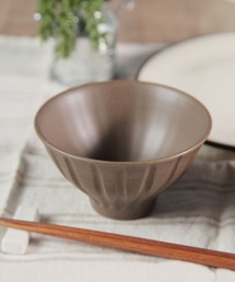 studio CLIP（スタディオクリップ）の「波佐見焼 しのぎマット茶碗（食器）」