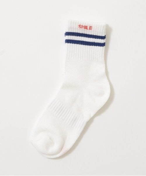 b・ROOM(ビールーム)の「ラインクルーソックス(ソックス/靴下・キッズ・グレー/ブラック/ネイビー/レッド/グリーン・M/L)」の10枚目の写真