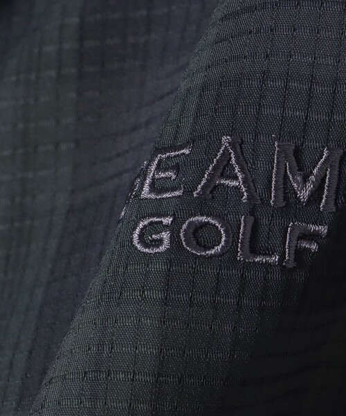 セール】PURPLE LABEL / チェック 切り替え パネルフード ベスト