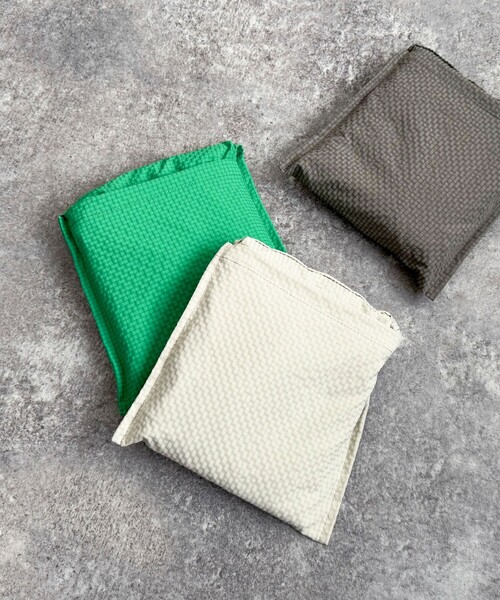 撥水サッカーチェック刺繍トートバッグ（トートバッグ）｜fredy emue（フレディエミュ）