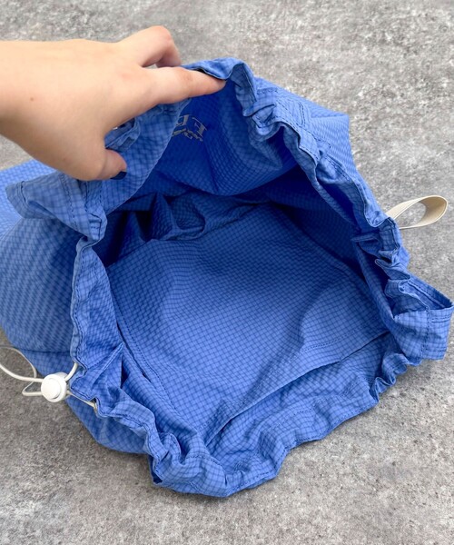 撥水サッカーチェック刺繍トートバッグ（トートバッグ）｜fredy emue（フレディエミュ）