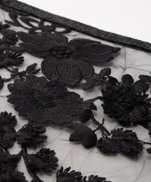 PROVOKE （プロヴォーク）の「【provoke】レースバブーシュカ（その他ヘアアクセサリー・レディース・ブラック/ホワイト・フリー）」の17枚目の写真