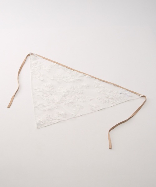 PROVOKE （プロヴォーク）の「【provoke】レースバブーシュカ（その他ヘアアクセサリー・レディース・ブラック/ホワイト・フリー）」の14枚目の写真