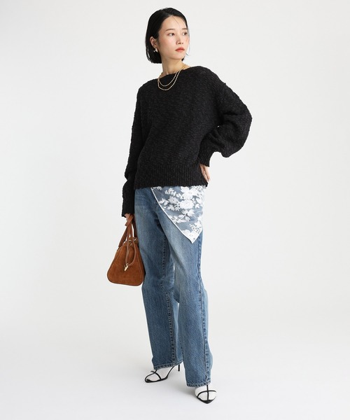 PROVOKE （プロヴォーク）の「【provoke】レースバブーシュカ（その他ヘアアクセサリー・レディース・ブラック/ホワイト・フリー）」の7枚目の写真