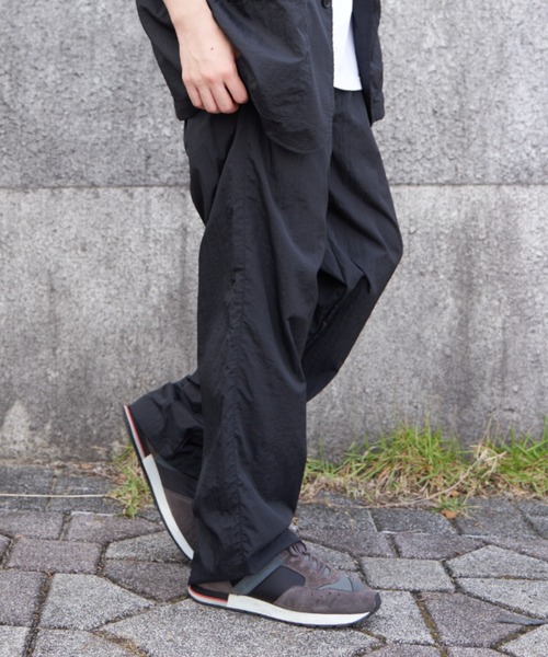 【25SS 先行予約】タスランナイロンアクティブパンツ/セットアップ可能（その他パンツ）｜NO NEED（ノーニード）