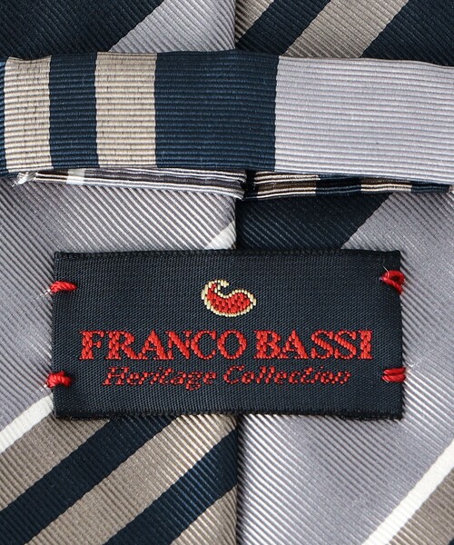 セール】＜FRANCO BASSI＞ストライプ ネクタイ（ネクタイ