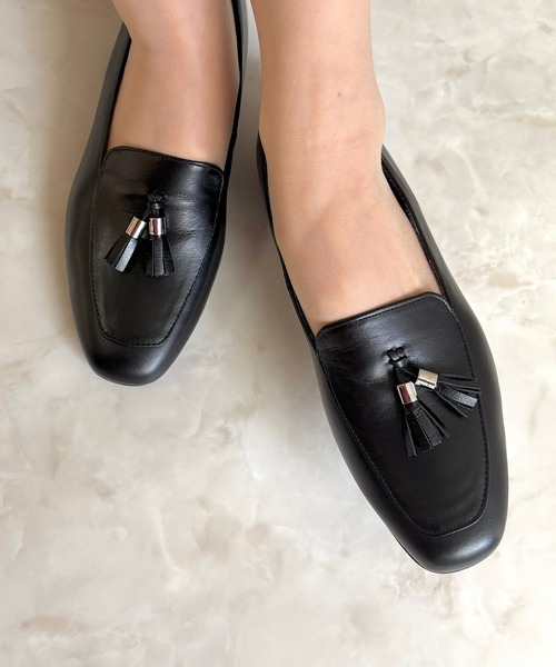 モカシン【JEFFREY CAMPBELL】関税送料込み タッセル ローファー タッセルローファー ブラック