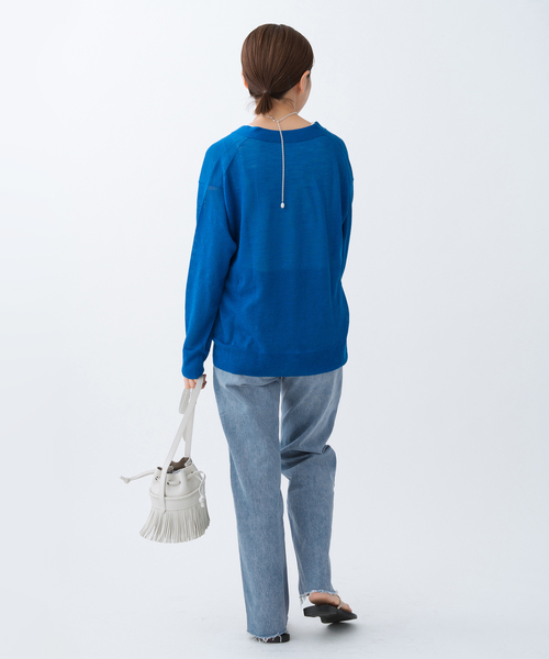IENA(イエナ)の「YANUK/ヤヌーク 別注 LOWRISE LEA ストレートデニム(デニムパンツ・レディース・ブルー・23/24/25/26/22)」の15枚目の写真
