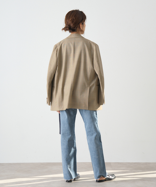 IENA(イエナ)の「YANUK/ヤヌーク 別注 LOWRISE LEA ストレートデニム(デニムパンツ・レディース・ブルー・23/24/25/26/22)」の19枚目の写真