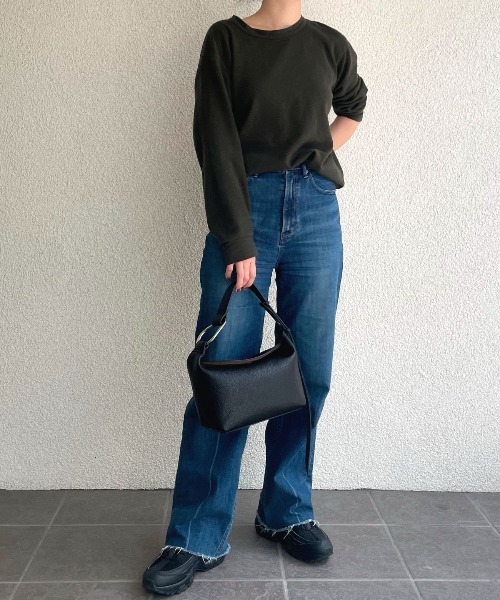 LE VERNIS(ル・ベルニ)Poire box bagⅡ ブラック セール】LE VERNIS(ル・ベルニ)Poire box bagⅡ（ショルダー