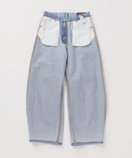 【Lee】 カーブパンツ　リー　LL4691 M Lee ジーンズ デニム デニムパンツ LEE/リー CURVE PANTS カーブ