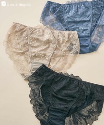fran de lingerie（フランデランジェリー）の「餅田コシヒカリさんとフランデランジェリーのコラボレーションが再び実現♪ヒップに心地よくフィットする立体パターンのショーツ グレースソワンエッセンシャル ショーツ（ショーツ）」