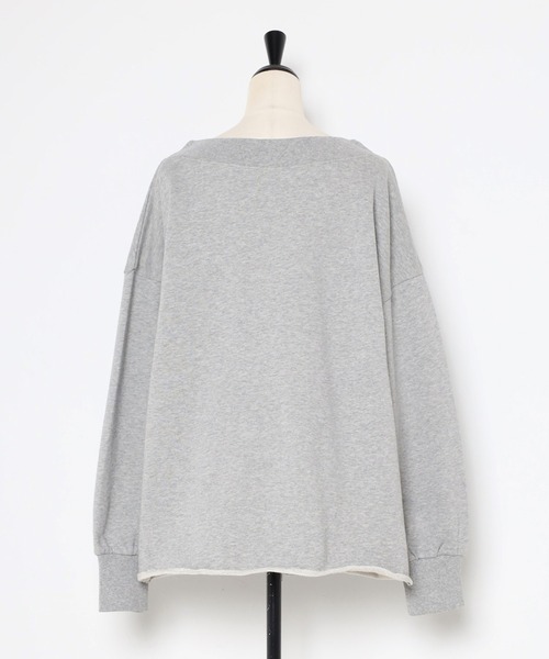 Bonjour Sagan（ボンジュールサガン）の「前後2WAYオフショルダージップスウェット（スウェット・レディース・ブラック/ライトグレー/オフホワイト/ネイビー・FREE）」の16枚目の写真