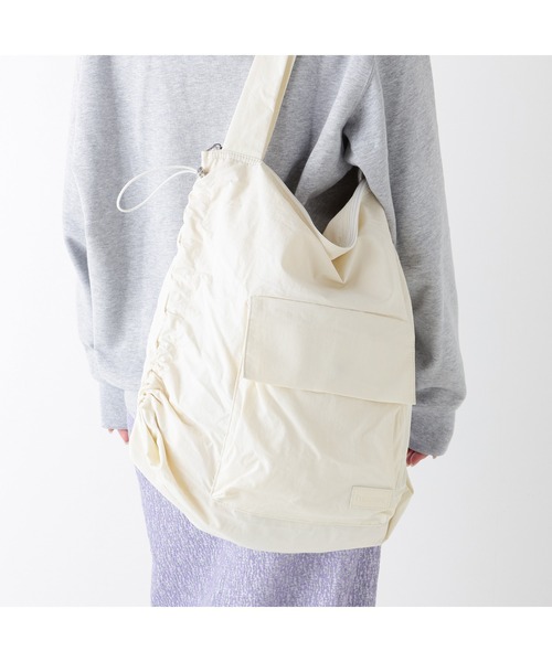 セール】撥水軽量バッグ アイボリー（トートバッグ）｜Francfranc