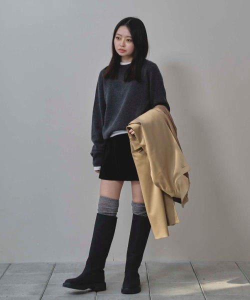 【美品】TODAYFULWool Cashmere Seamless Knit セール】Cashmere Seamless Knit（ニット/セーター）｜TODAYFUL