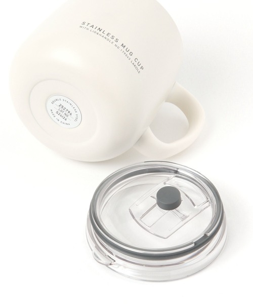 LAKOLE（ラコレ）の「【保冷保温】フタ付マグカップ[390ml] / 252794（グラス/マグカップ/タンブラー・レディース・アイボリー/グレー/イエロー/グリーン/ブルー・FREE）」の13枚目の写真