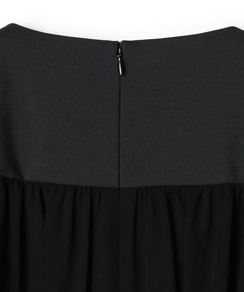 ADIEU TRISTESSE（アデュートリステス）の「◆バックシフォンワンピース（ワンピース・レディース・ブラック/ネイビー・40/38）」の5枚目の写真