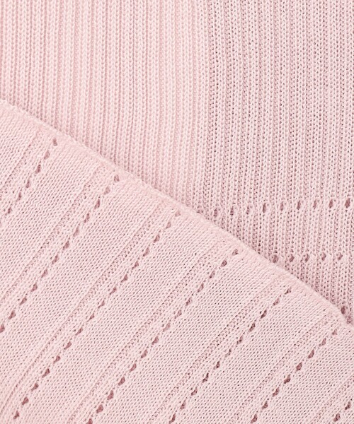 TOCCA(トッカ)の「EYELET AJISAI BOLERO ボレロ(カーディガン/ボレロ・レディース・アイボリー系/ブラック系/ブルー系/ピンク系・SMALL/MEDIUM)」の5枚目の写真