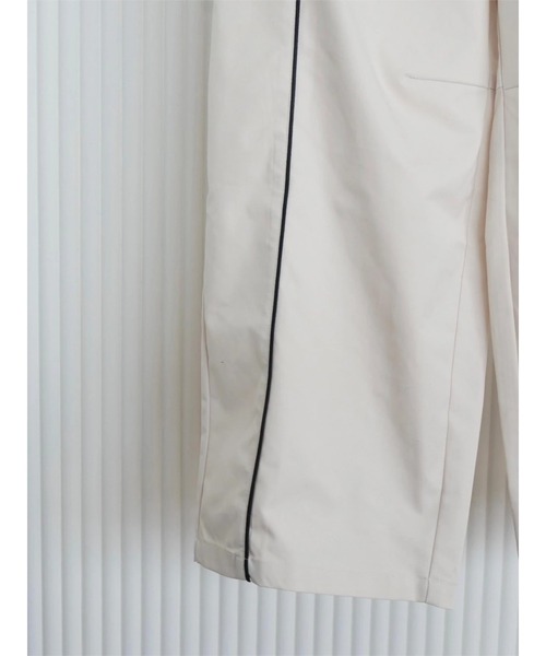 TRUNC（トランクエイティーエイト）の「Piping Curve Pants（その他パンツ・レディース・アイボリー/ネイビー・FREE）」の19枚目の写真