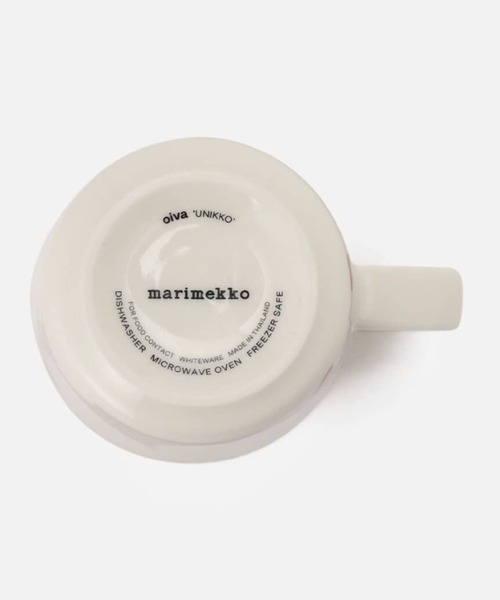 marimekko(マリメッコ)の「【JAPAN EXCLUSIVE】Unikko / mug 2,5dl(グラス/マグカップ/タンブラー・レディース・ベージュ・FREE)」の4枚目の写真
