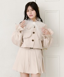 【新品未使用❗️】TMMMY JEANS ホワイト ショート丈 ジャケット☆ 人気スポー新作 新品未使用❗️】TMMMY JEANS ホワイト ショート