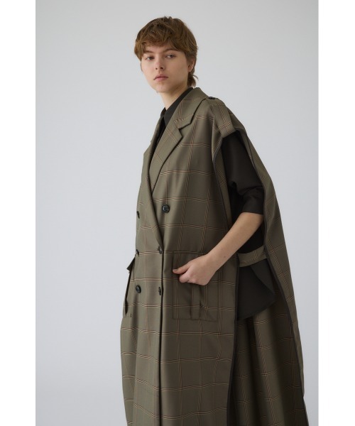 【新品完売】リムアーク Gabardine cape ギャバジン ケープ Gabardine cape ギャバジンケープ（ポンチョ）｜RIM.ARK