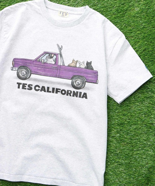 TES 4BUHI SURF TRUCK T-SHIRT / Tシャツ（Tシャツ/カットソー