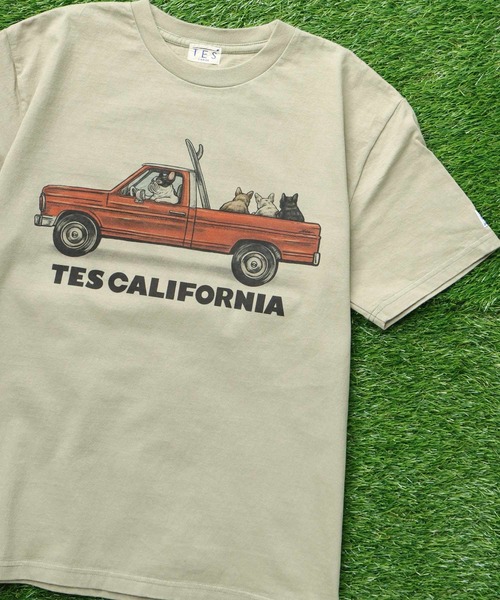 TES 4BUHI SURF TRUCK T-SHIRT / Tシャツ（Tシャツ/カットソー