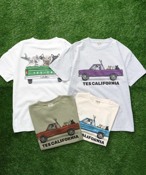 なつ TES 4BUHI SURF TRUCK T-SHIRT / Tシャツ（Tシャツ/カットソー
