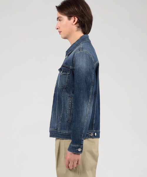 別注】PT TORINO ストレッチデニム トラッカージャケット（ブルゾン